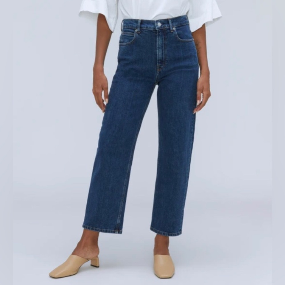 Everlane Way High Jeans Dark Wash